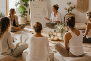 ateliers nutrition et psychonutrition, yoga