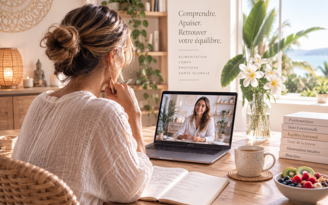 Consultation avec une diététicienne en ligne en visioconférence pour les francophones partout dans le monde